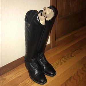 Ovation Sofia Grip Black Field Boots- Child Size 5